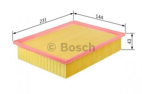 Фильтр воздушный BOSCH F026400037