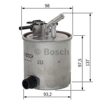 Фільтр паливний BOSCH F026402059