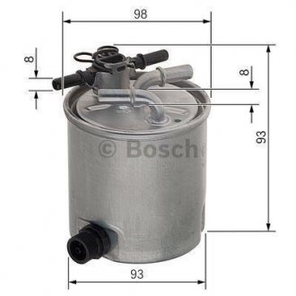Топливный фильтр Renault Logan BOSCH F026402072 (фото 1)