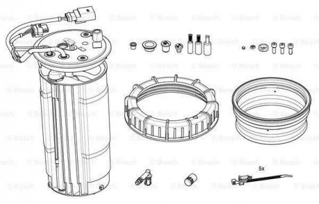 Елемент помпи DeNOx BOSCH F01C600240