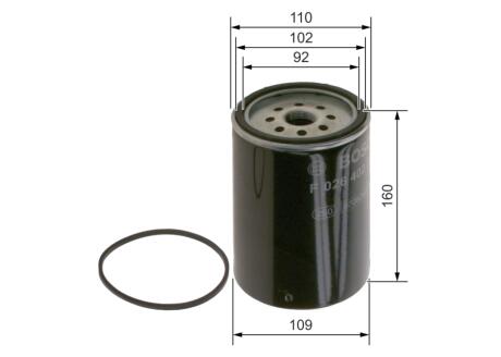 Фільтр палива BOSCH F 026 402 269
