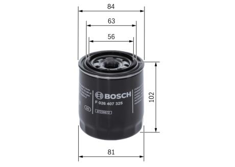 Фильтр масляный BOSCH F026407325
