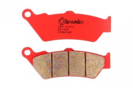 Тормозные колодки BREMBO 07BB03SP (фото 1)