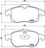 Тормозные колодки к-кт. BREMBO P10 011 (фото 1)