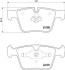Тормозные колодки к-кт. BREMBO P50 116 (фото 1)