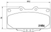 Тормозные колодки к-кт. BREMBO P56 034 (фото 1)
