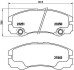 Гальмівні колодки дискові BREMBO P59033 (фото 1)