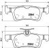 Тормозные колодки к-кт. BREMBO P61 121 (фото 1)