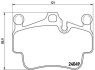 Тормозные колодки к-кт. BREMBO P65 014 (фото 1)