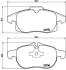 Тормозные колодки к-кт. BREMBO P10 011 (фото 1)