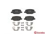 Тормозные колодки дисковые BREMBO P23 089 (фото 2)
