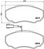Тормозные колодки к-кт. BREMBO P23 091 (фото 1)