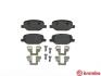 Тормозные колодки дисковые BREMBO P23 109 (фото 2)