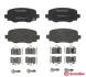 Тормозные колодки к-кт. BREMBO P23 177 (фото 2)
