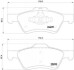 Гальмівні колодки дискові BREMBO P24 159 (фото 1)