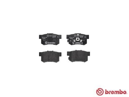 Тормозные колодки к-кт. BREMBO P28 061 (фото 1)