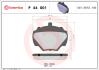 Тормозные колодки к-кт. BREMBO P44 001 (фото 1)