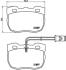 Тормозные колодки к-кт. BREMBO P44 004 (фото 1)