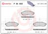 Тормозные колодки к-кт. BREMBO P54 032 (фото 1)