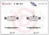 Тормозные колодки к-кт. BREMBO P59 011 (фото 1)