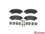 Тормозные колодки дисковые BREMBO P61091 (фото 2)