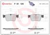 Тормозные колодки дисковые BREMBO P61 135 (фото 1)