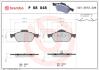 Тормозные колодки дисковые BREMBO P68 048 (фото 1)