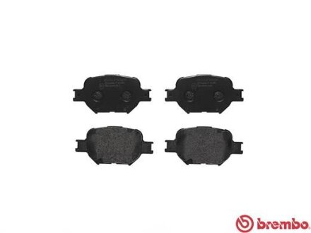 Тормозные колодки к-кт. BREMBO P83 054