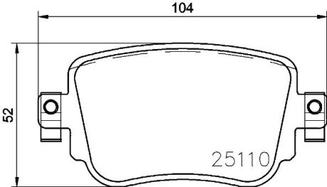 Гальмівні колодки дискові BREMBO P85140