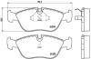 Гальмівні колодки дискові BREMBO P86 013 (фото 1)