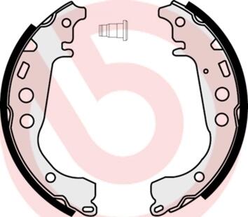 Тормозные колодки барабанные BREMBO S83508