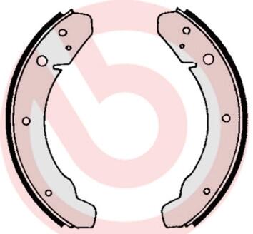 Тормозные колодки барабанные BREMBO S85 501