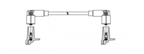 Провод высокого напряжения BREMI 11460 (фото 1)