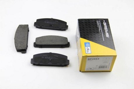 Тормозные колодки зад. Mazda 323/626 94-04 (akebono) Bremsi BP2954 (фото 1)