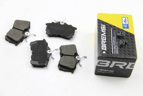 Фото тормозные колодки зад. Honda Accord 98-08 (TRW) Bremsi BP2976 Тормозные колодки зад. Honda Accord 98-08 (TRW) Bremsi BP2976