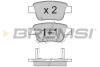 Фото 1 - тормозные колодки зад. Toyota Avensis 00-08 (Bosch) Bremsi BP3112 Тормозные колодки зад. Toyota Avensis 00-08 (Bosch) Bremsi BP3112 (фото 1)