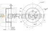 Тормозной диск зад. Vectra B 95- (270x10) Bremsi CD6814S (фото 1)