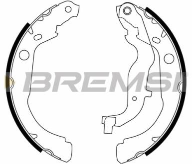 Фото гальмівні колодки зад. Duster/Duster 11- Bremsi GF0447 Гальмівні колодки зад. Duster/Duster 11- Bremsi GF0447