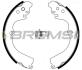 Тормозные колодки зад. Impreza 92-00/Forester 97-08/Legasy I 89-94 (Akebono) Bremsi GF0884 (фото 1)