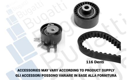 Комплект ГРМ Scudo/Expert 2.0 MJTD/HDi 07- Bugatti BKCD0082