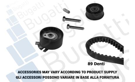 Комплект ГРМ Master/Trafic 2.2-2.5 dCi (с болтами)) Bugatti BKCD0664