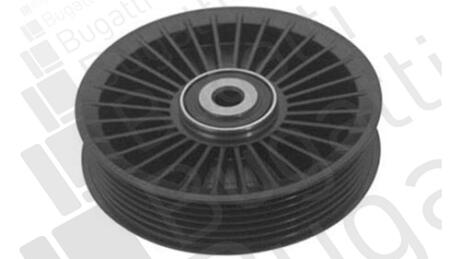 Ролик ремня генератора (направ.) Sprinter 00-/Vito (639) 03- (-AC/большой) Bugatti BTOA3114