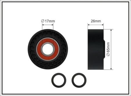 Напрямний ролик 237-00 CAFFARO 23700