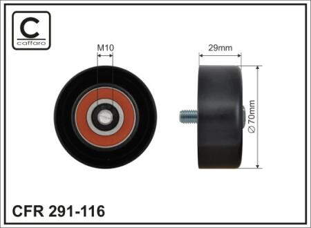 Напрямний ролик 291-116 CAFFARO 291116