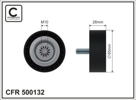 Напрямний ролик CAFFARO 500132