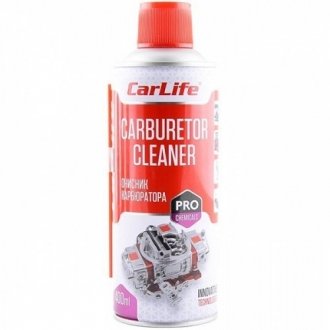 Очищувач карбюратора CARBURETOR CLEANER, 400ml CarLife CF400 (фото 1)