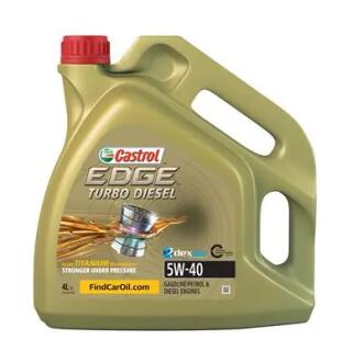 Мастило моторне EDGE Turbo Diesel Titanium FST 5W-40 (4 л) CASTROL 1535ba