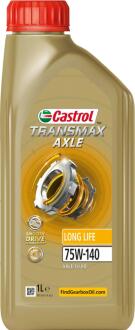 Олива трансмісійна TRANSMAX AXLE LONGLIFE 75W-140 1 л CASTROL 15F153