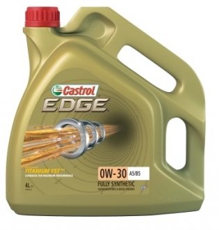 4л EDGE Titanium A5/B5 0W-30 масло синт CASTROL EDGEA5-4X4