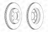 Тормозной диск передний Audi 80 / Seat Cordoba, Ibiza, Toledo / VW Golf, Jetta, Passat CHAMPION 561178CH (фото 2)
